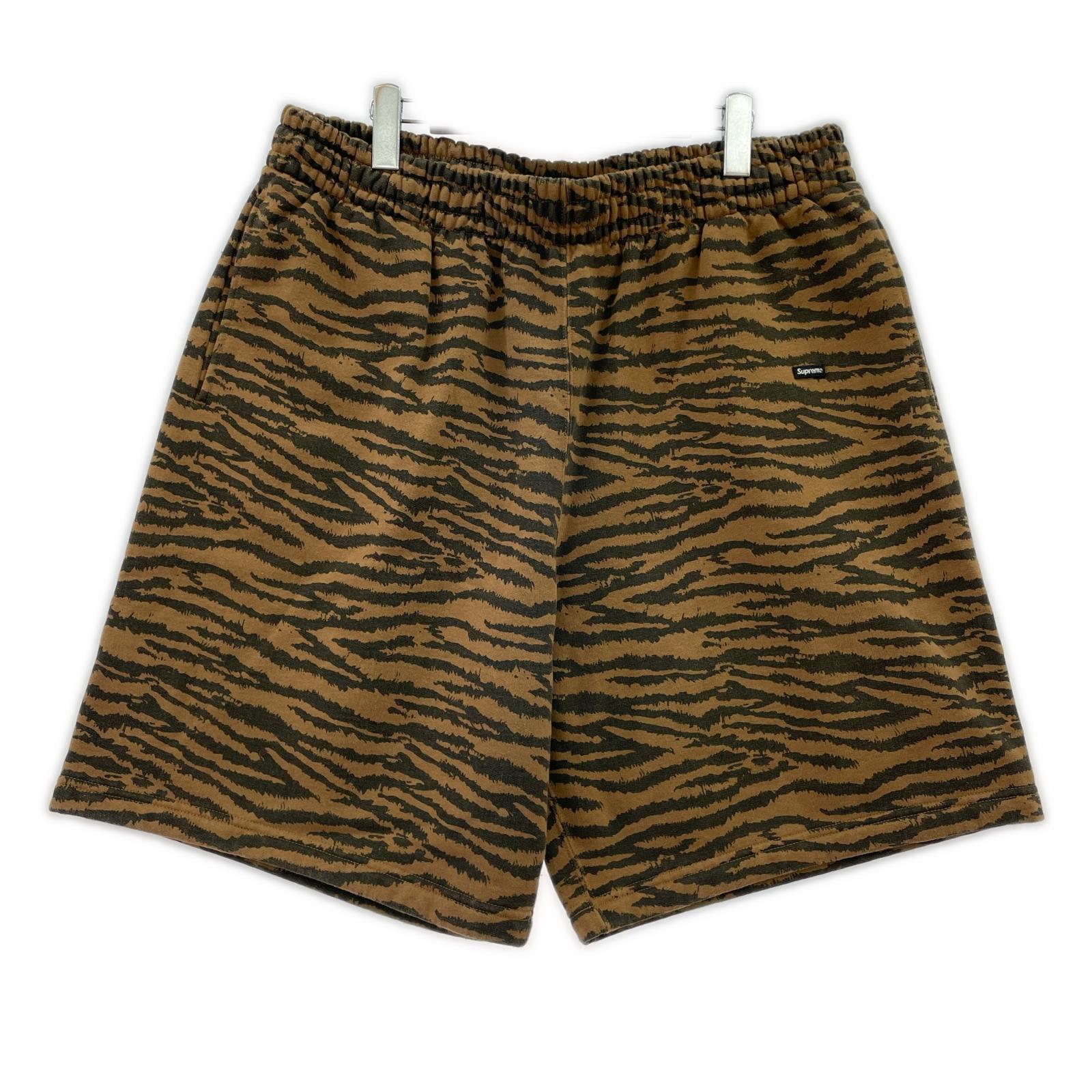 ショートパンツ 26SS Small Box Sweatshort タイガー L ブラウン