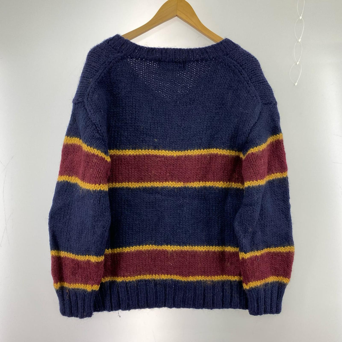 ニット チャンキーニット 紺 (M) M ネイビー