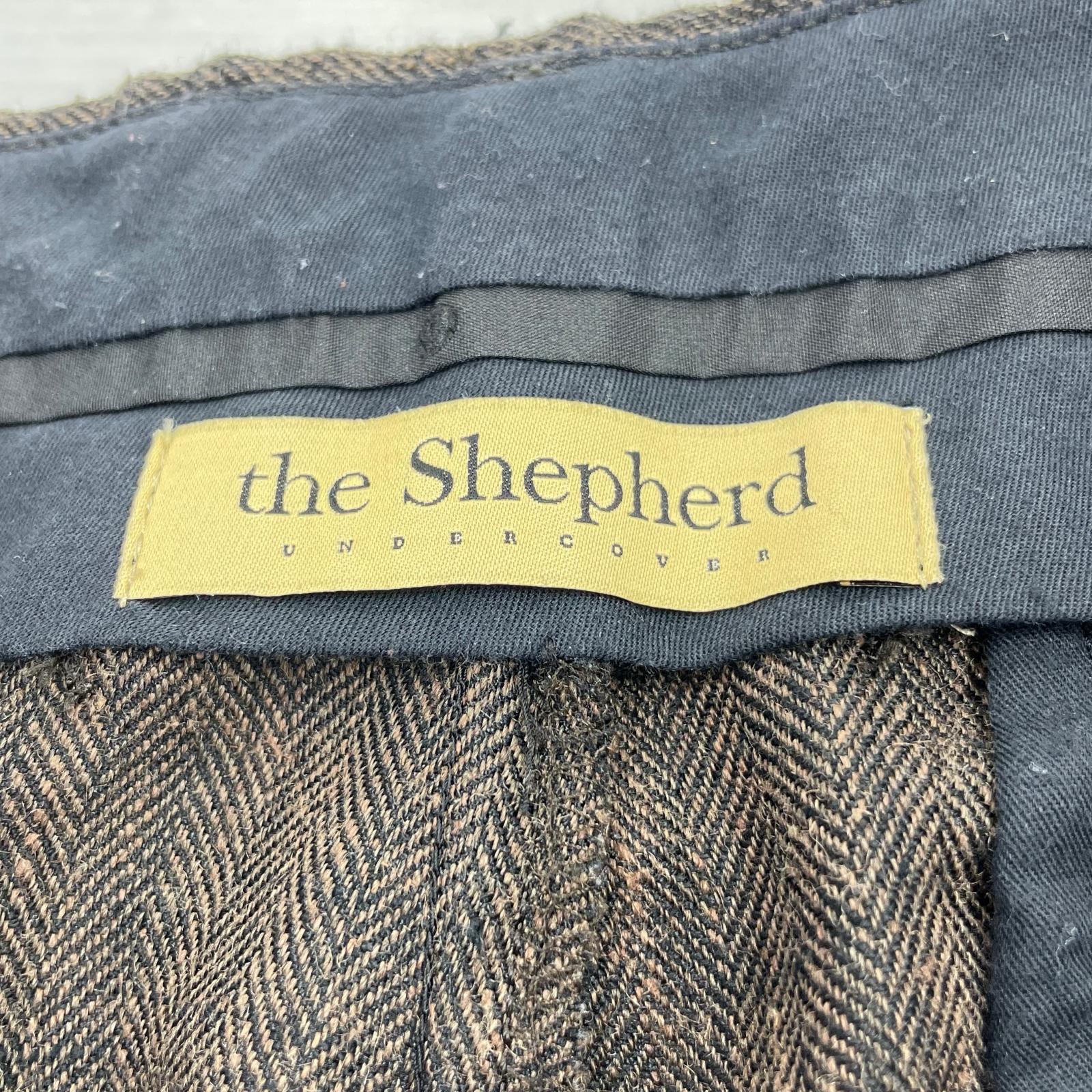 パンツ Sthe Shepherd UNDERCOVER 17SS ツイードスラックス ブラウン