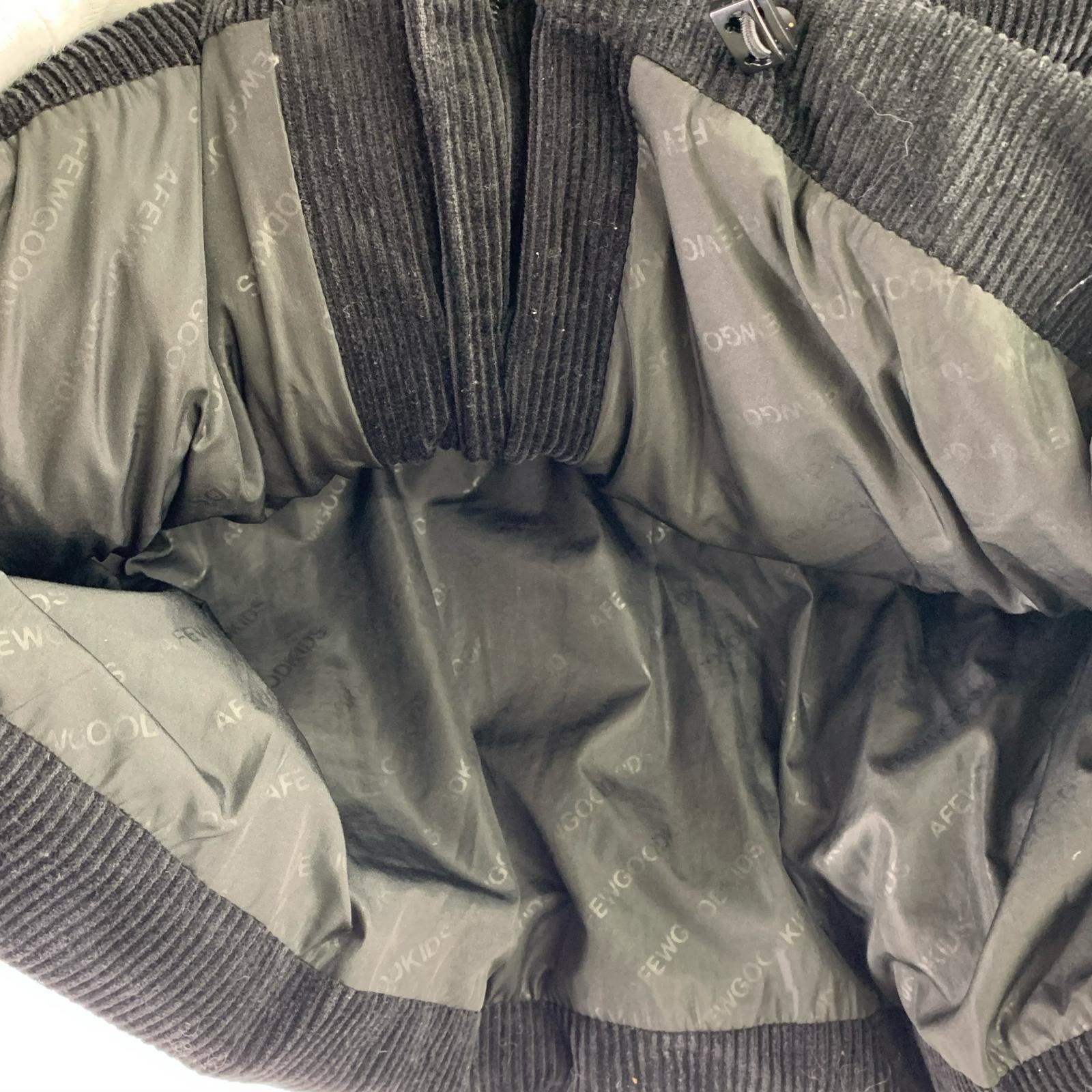 ダウンジャケット Corduroy Puffer Jacket L L ブラック
