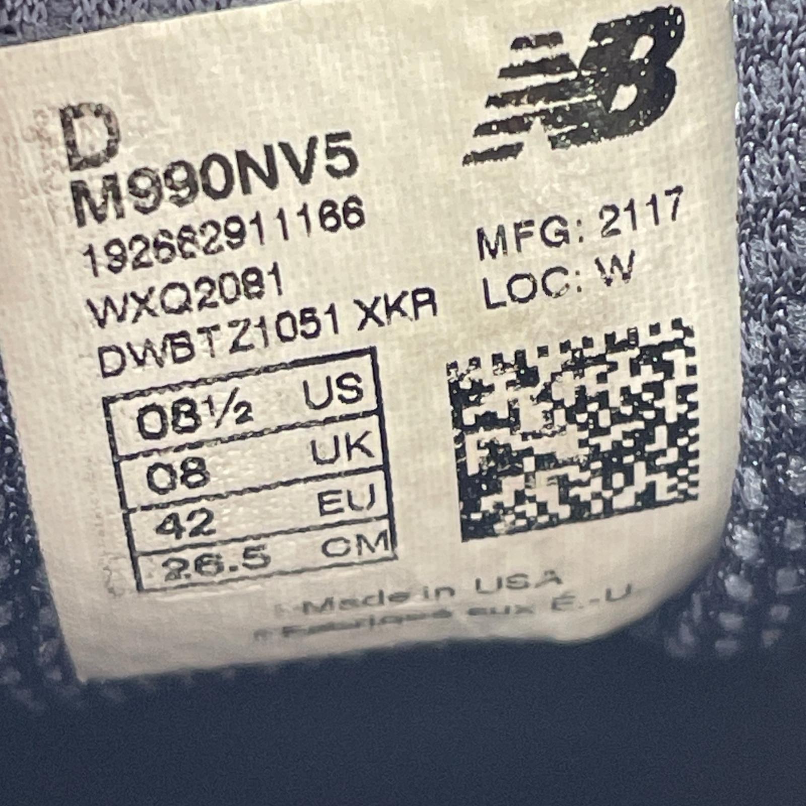 スニーカー NEW BALANCE スニーカー 26.5 26.5cm (US8 1/2 UK8 EU43) ネイビー