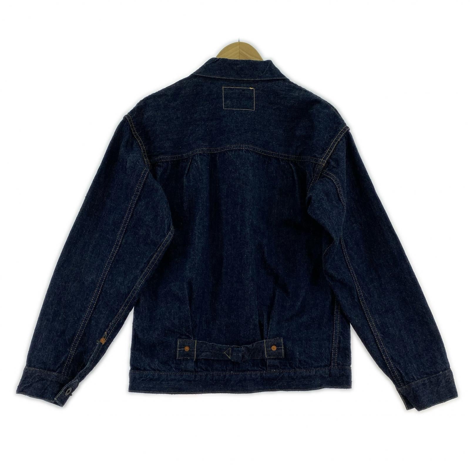 デニムジャケット TCB JEANS TWO CAT'S 1st デニムジャケット 34 ブルー