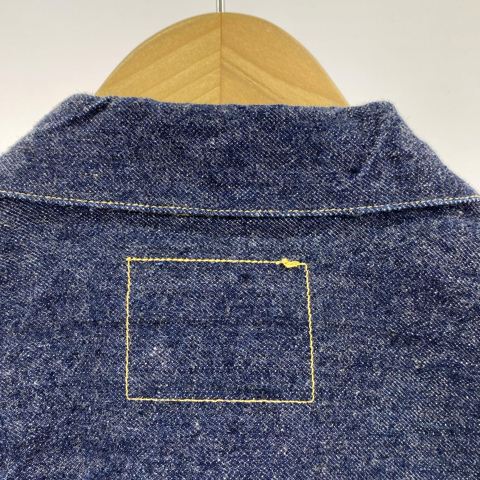 デニムジャケット TCB JEANS TWO CAT'S 1st デニムジャケット 34 ブルー