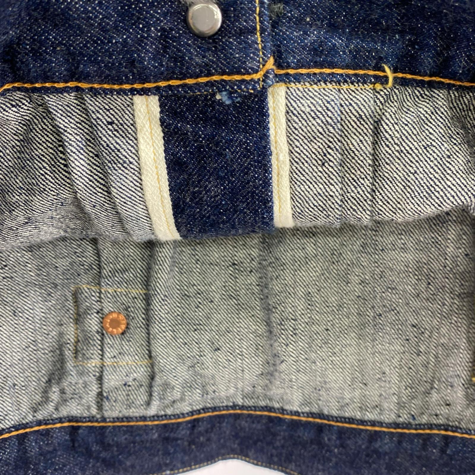 デニムジャケット TCB JEANS TWO CAT'S 1st デニムジャケット 34 ブルー