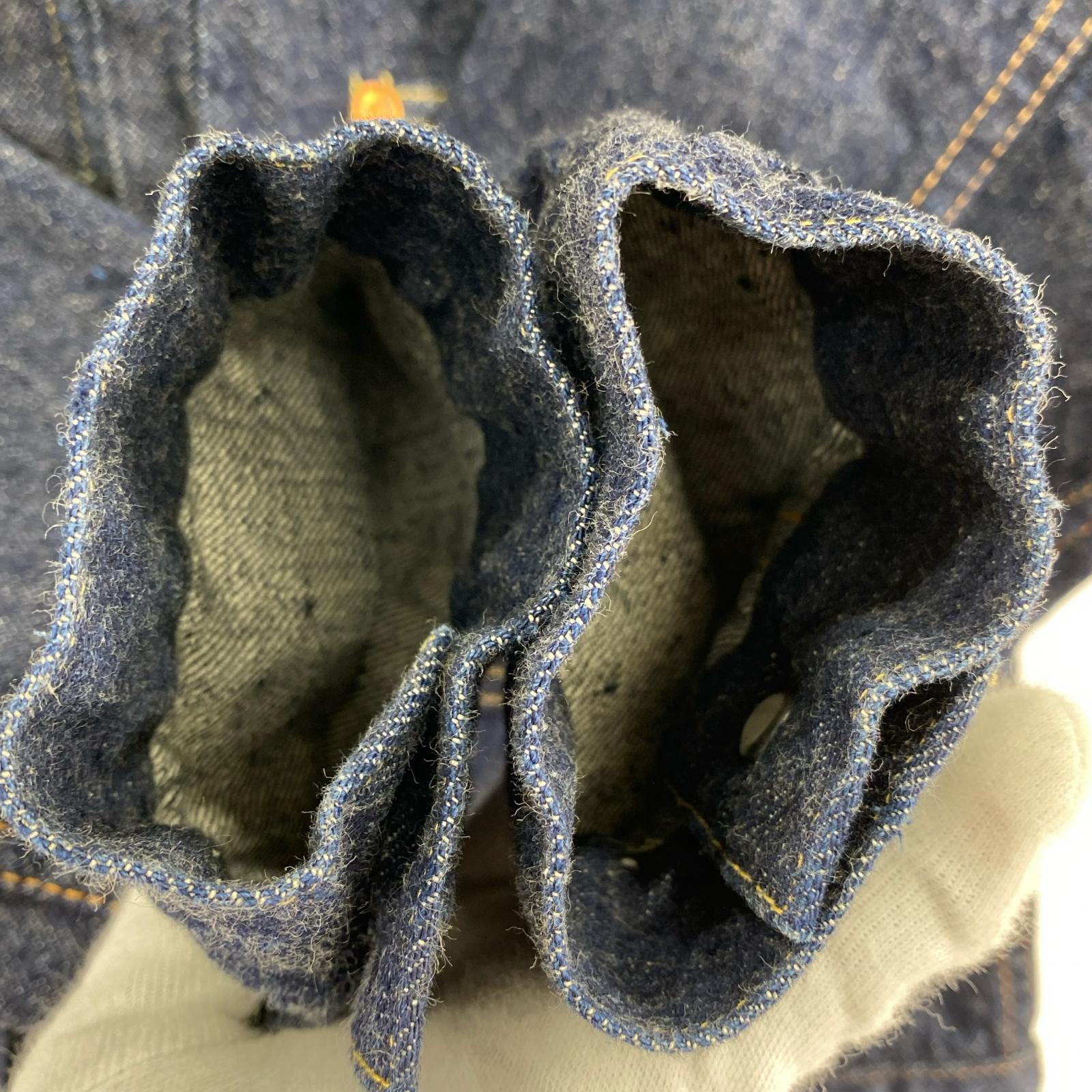 デニムジャケット TCB JEANS TWO CAT'S 1st デニムジャケット 34 ブルー