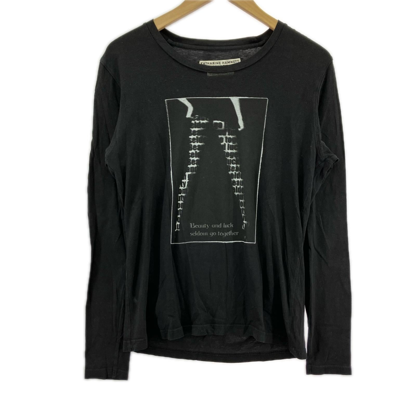 長袖Tシャツ Graphic L/S Tee M BLK M ブラック