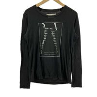 長袖Tシャツ Graphic L/S Tee M BLK M ブラック