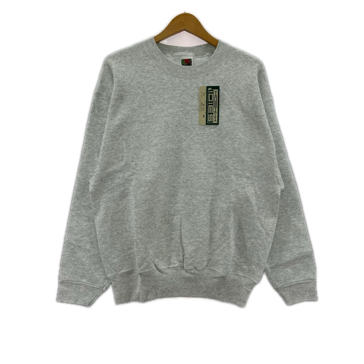スウェット 90s メキシコ製 フルーツ HEAVY 灰 (M) M グレー