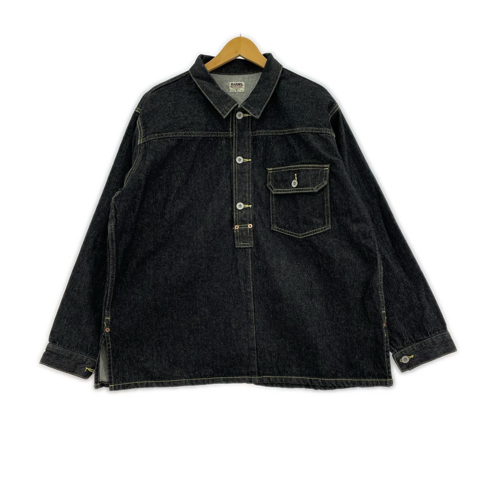 ジャケット BARNS OUTFITTERS 40'S T-BACK JACKET M 黒 M ブラック