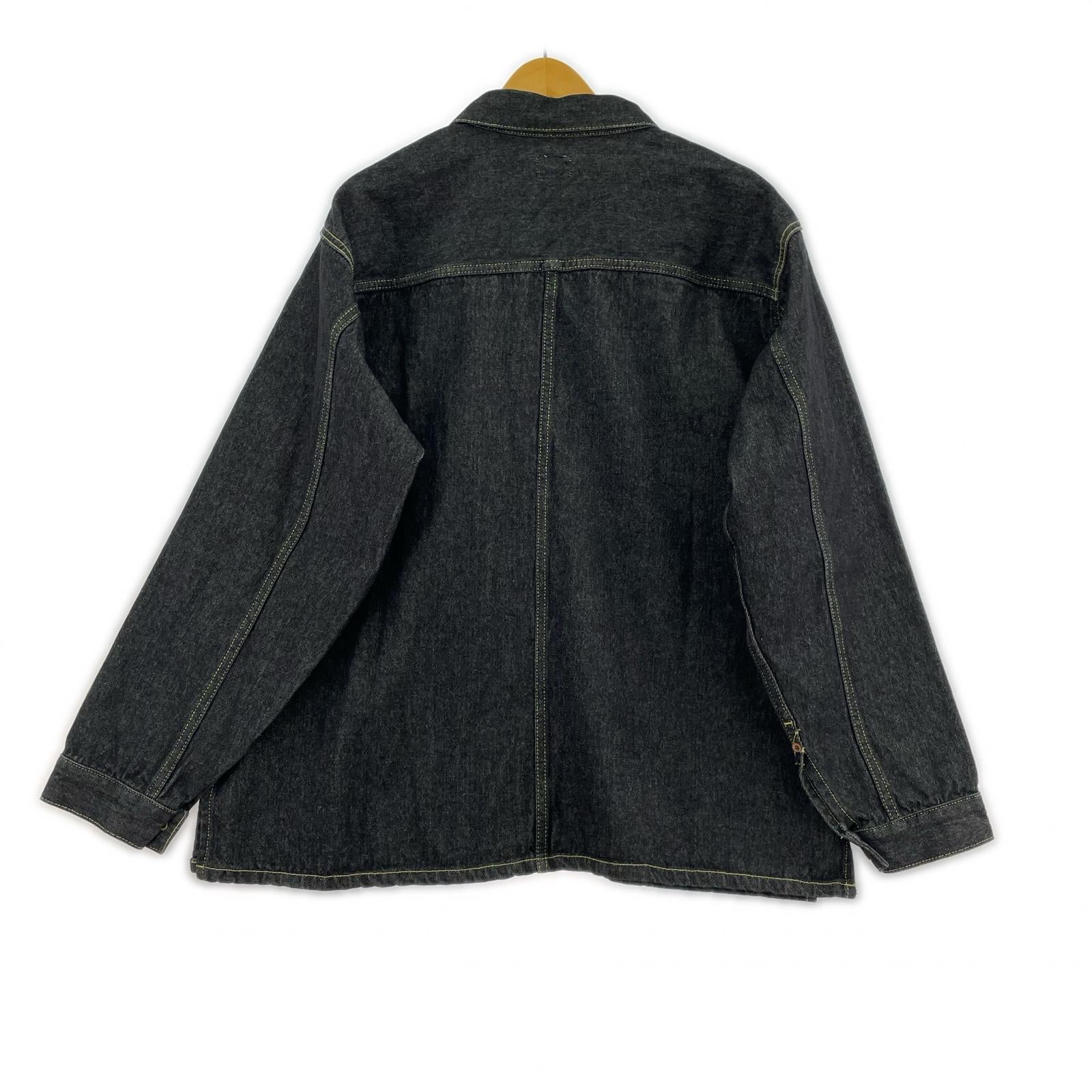 ジャケット BARNS OUTFITTERS 40'S T-BACK JACKET M 黒 M ブラック