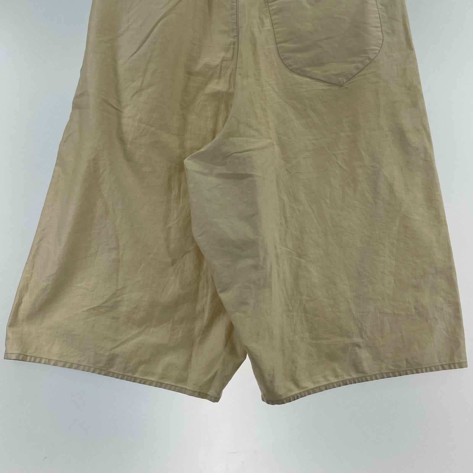 パンツ NICENESS 25S SGINN クロップドワイドパンツ L ベージュ L ベージュ