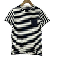 半袖Tシャツ ボーダー カットソー 1ポケット S