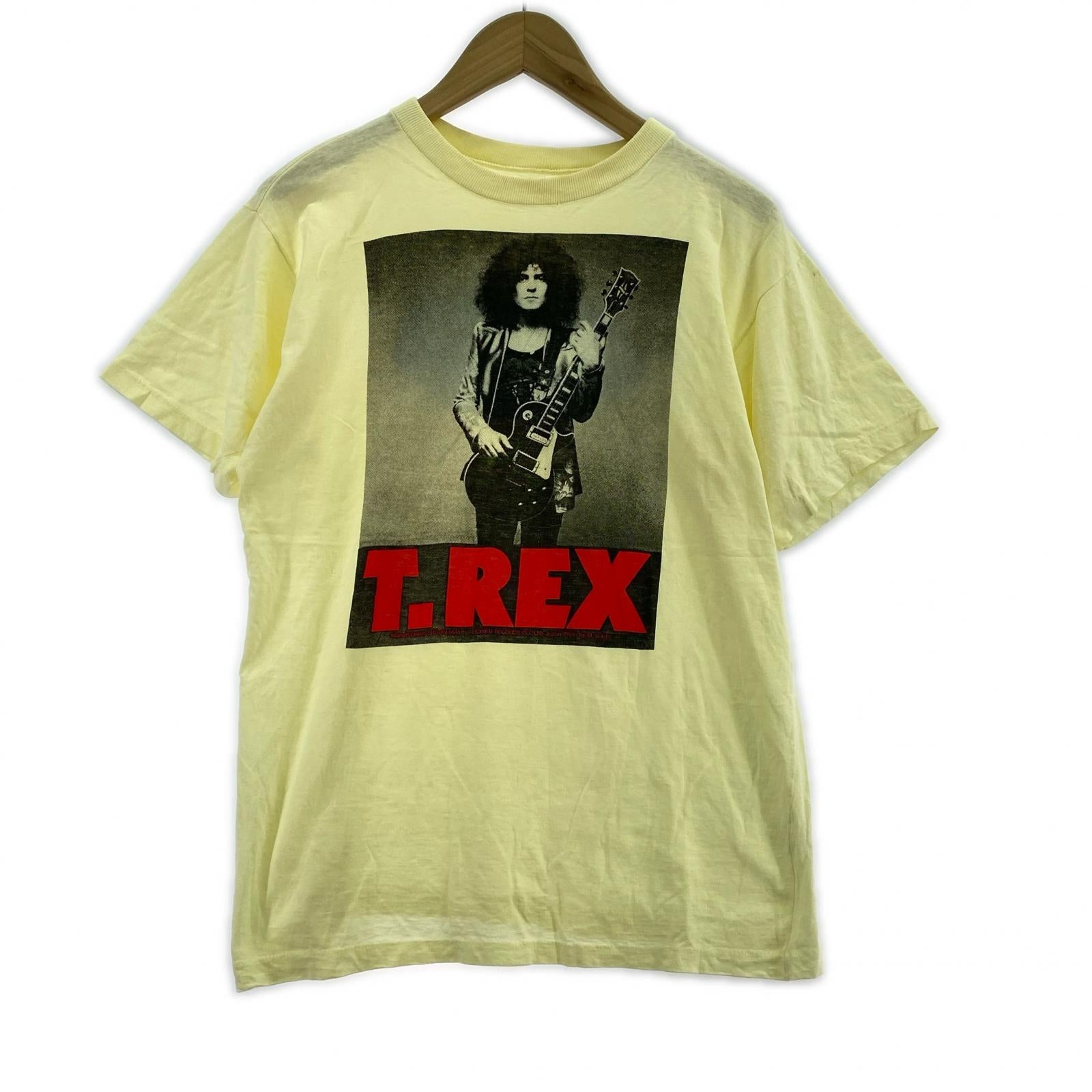半袖Tシャツ T.REX フォトTEE 黄色 イエロー