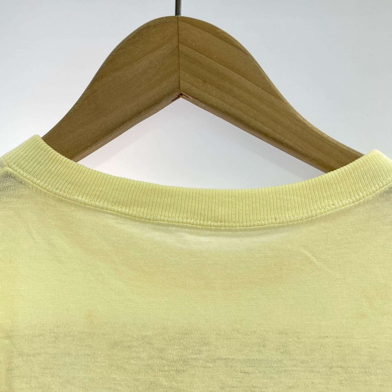 半袖Tシャツ T.REX フォトTEE 黄色 イエロー