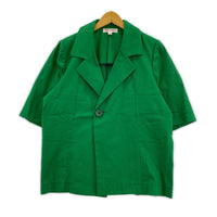 ジャケット HALF SLEEVE COTTON JACKET グリーン