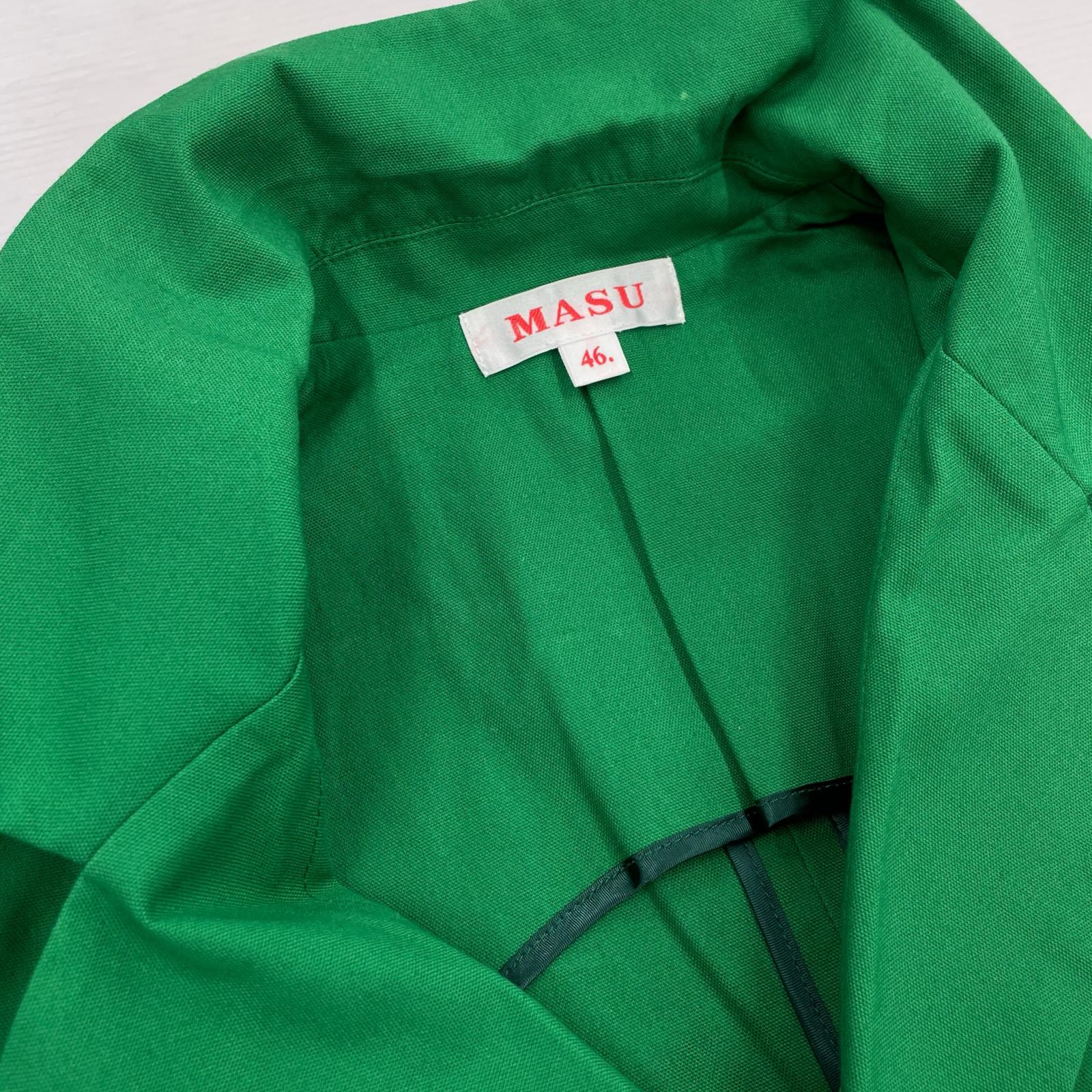ジャケット HALF SLEEVE COTTON JACKET グリーン