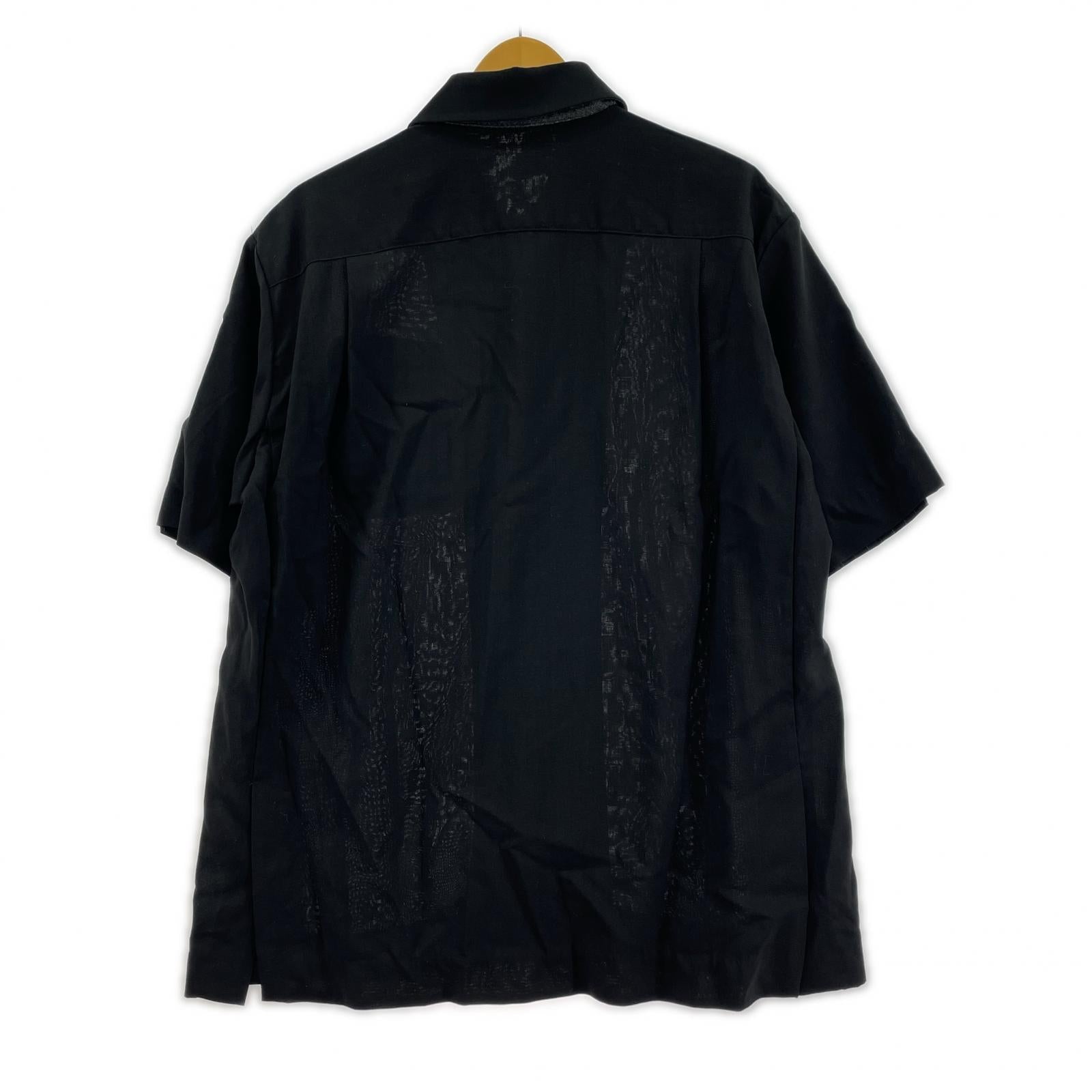半袖シャツ Suiting shirt 2 ブラック