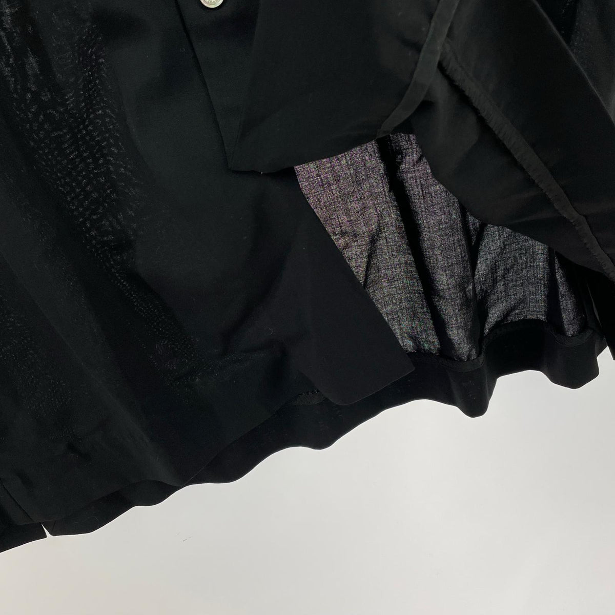 半袖シャツ Suiting shirt 2 ブラック