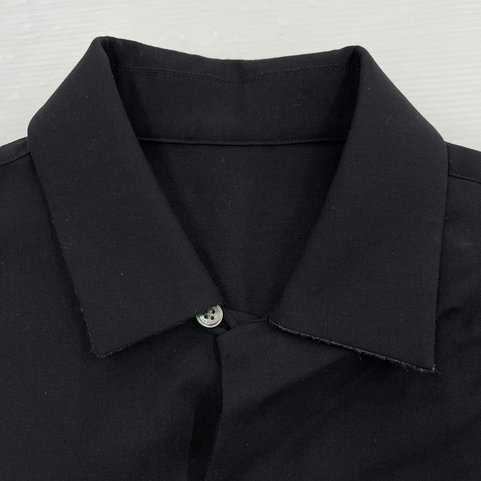 半袖シャツ Suiting shirt 2 ブラック
