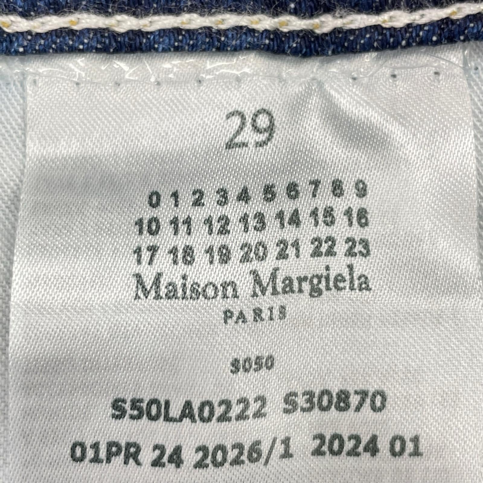 デニムパンツ Garment Dyed Japanese DENIM 29 ブルー