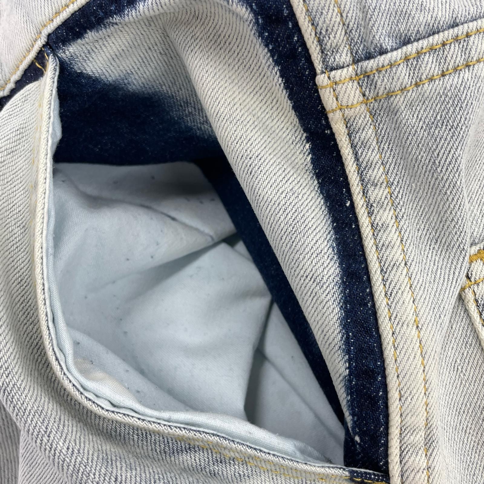 デニムパンツ Garment Dyed Japanese DENIM 29 ブルー