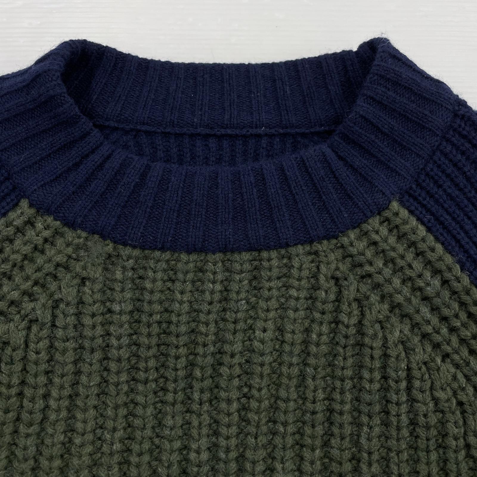 ニット Wool Knit Pullover スヌード付き 2