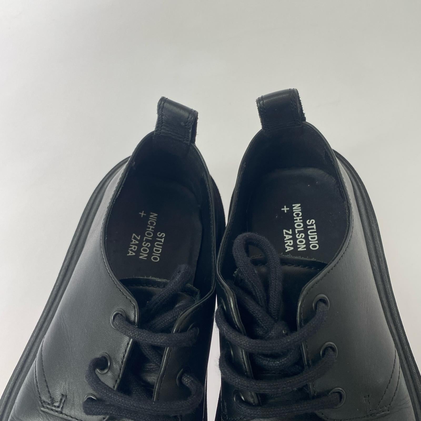 シューズ ×STUDIO NICHOLSON ブラック
