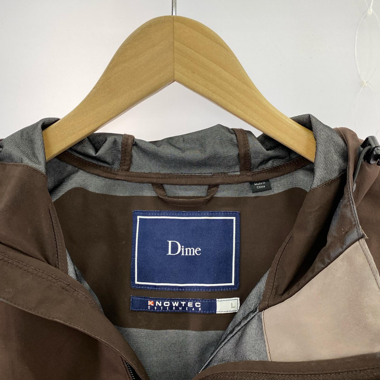 ジャケット Dime KNOWTEC マウンテンパーカー L ブラウン