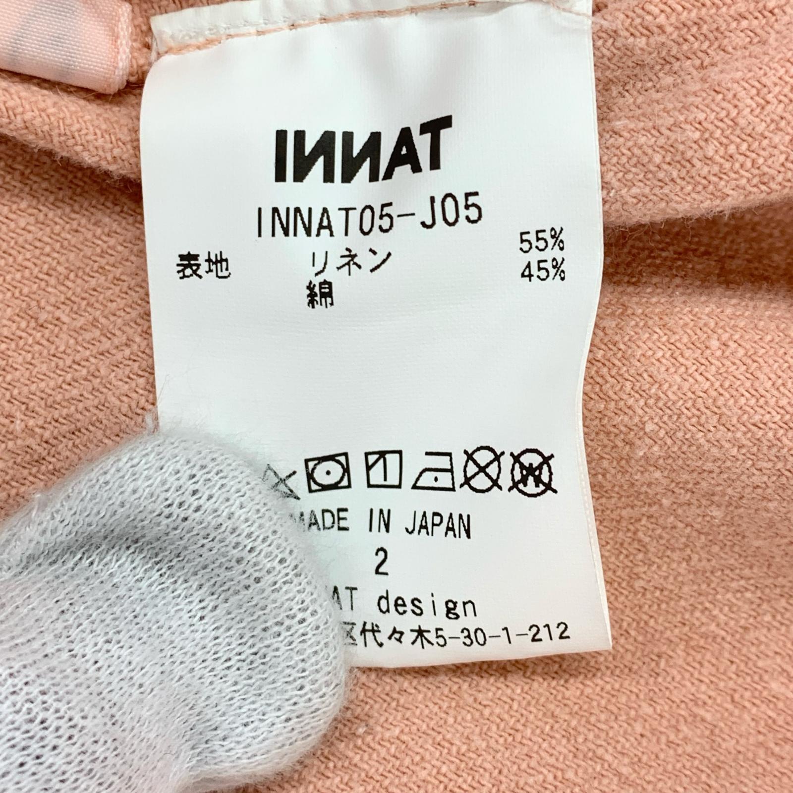 ブルゾン INNAT リネンコットン カバーオール (2) 2 ピンク