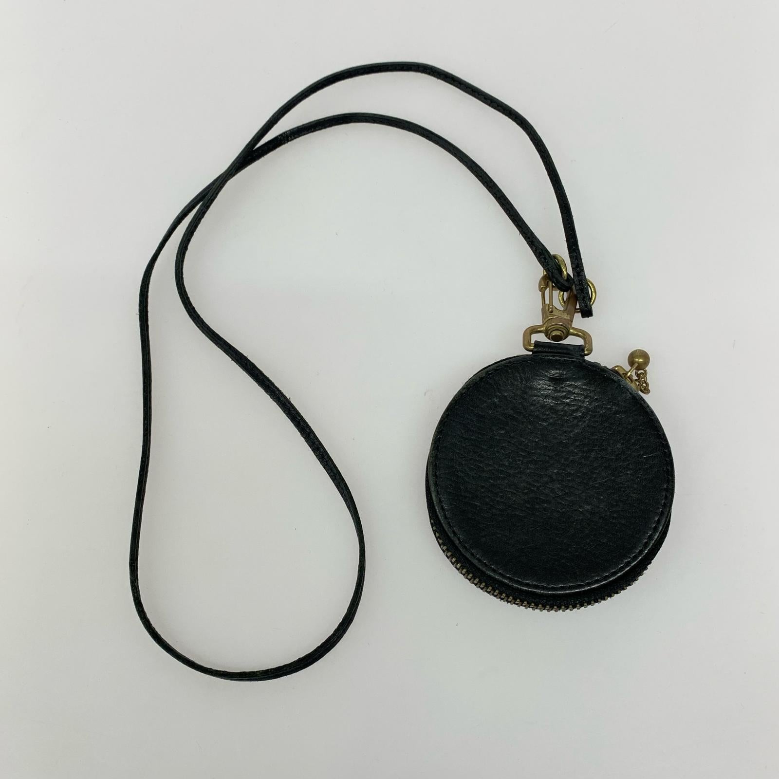 コインケース 印別注 LEATHER COIN CASE ブラック