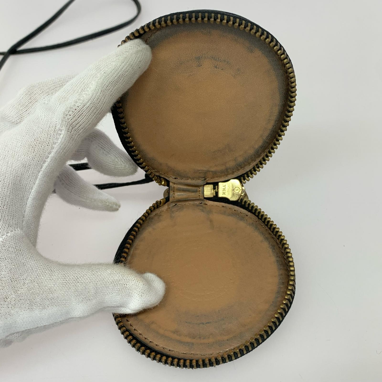 コインケース 印別注 LEATHER COIN CASE ブラック