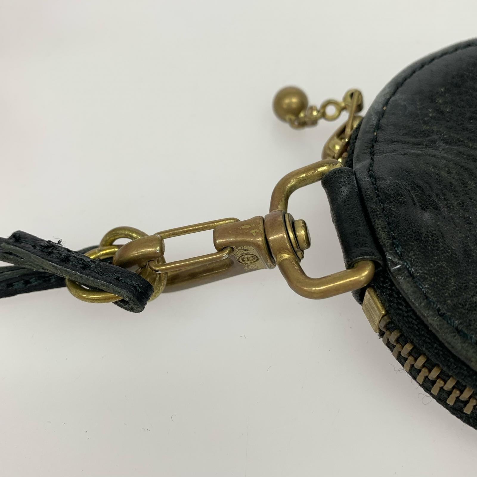 コインケース 印別注 LEATHER COIN CASE ブラック