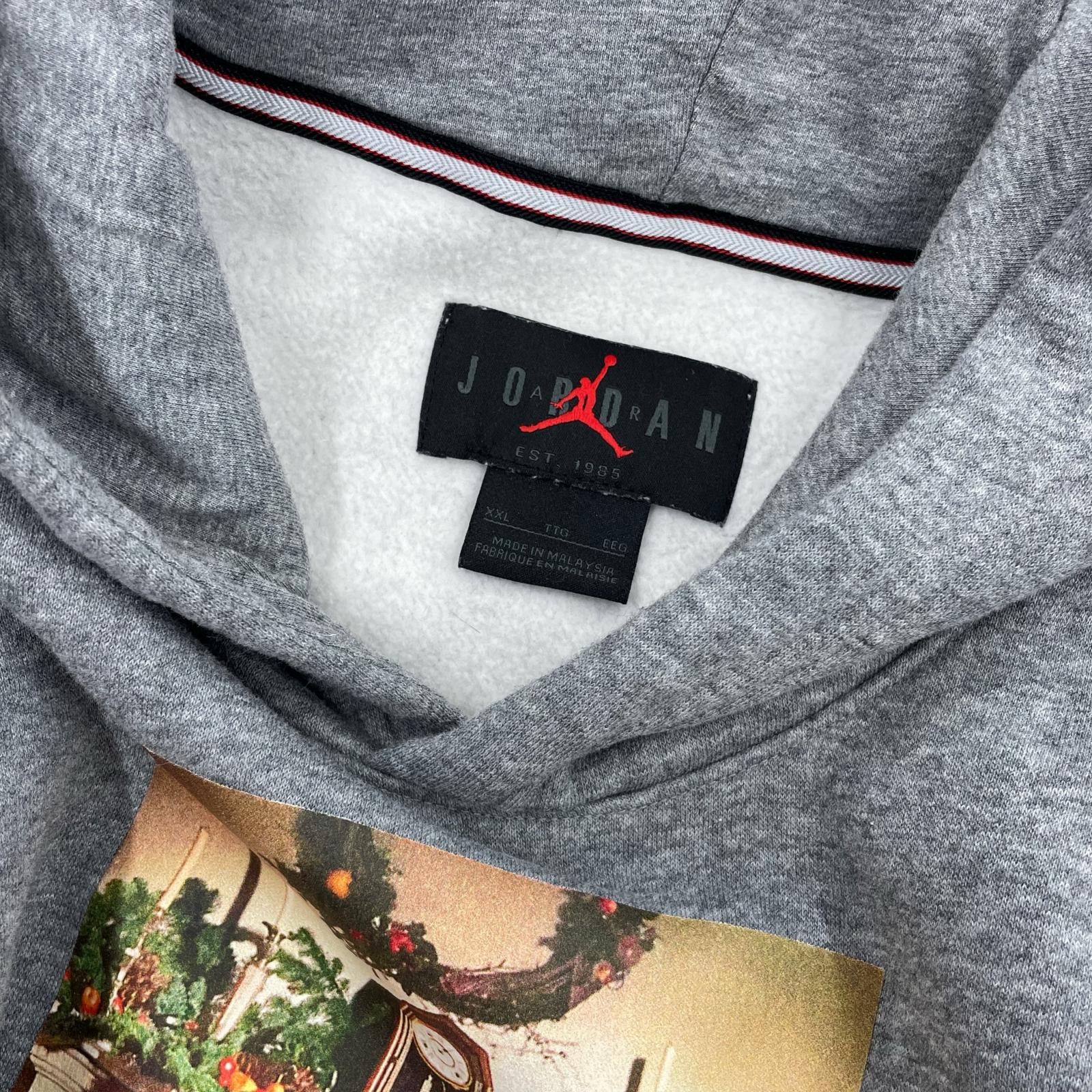 パーカー NIKE M J JM CHIMNEY FLC PO GRY XXL グレー