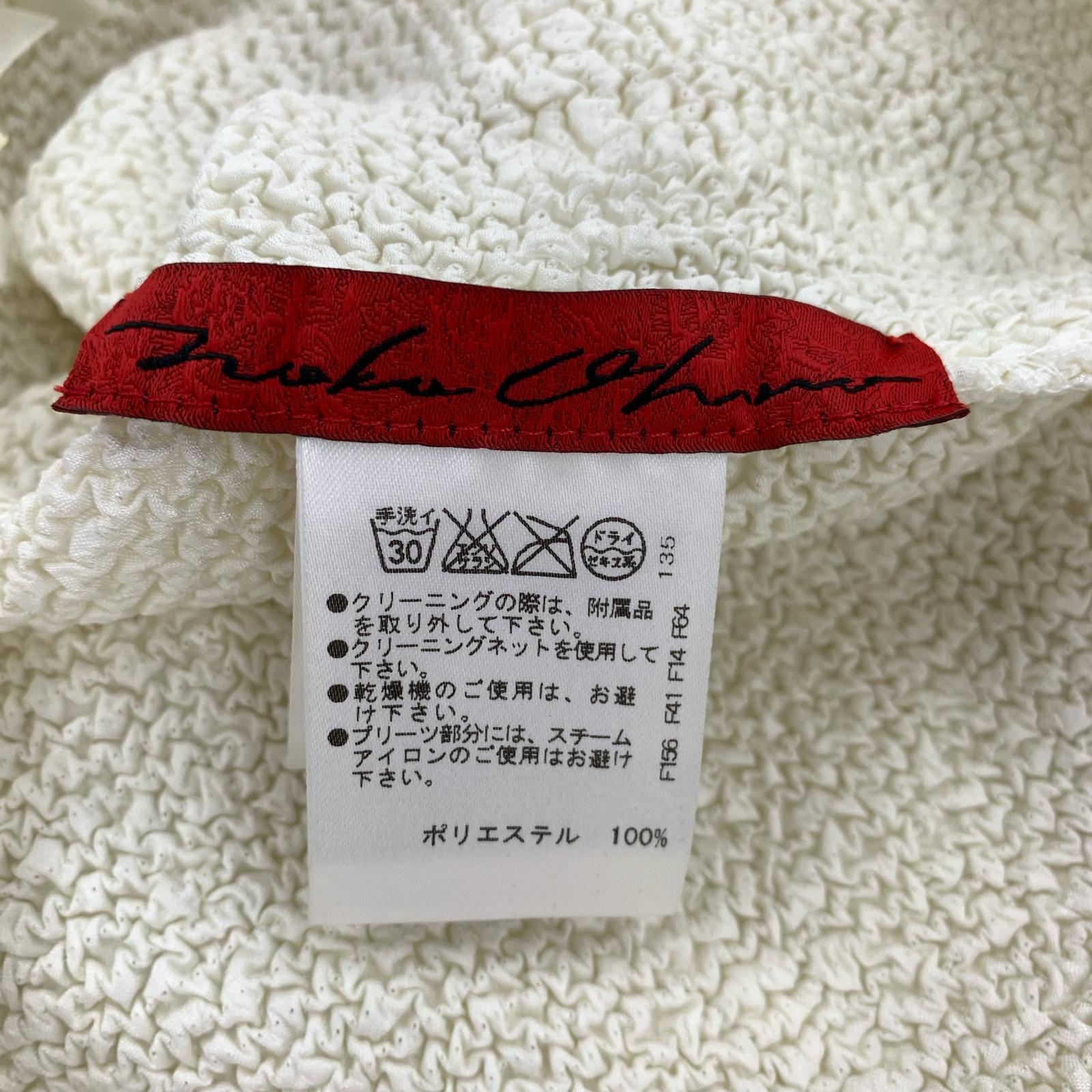 ジャケット NOKO OHNO ジャケット ブローチ付き 38 ホワイト