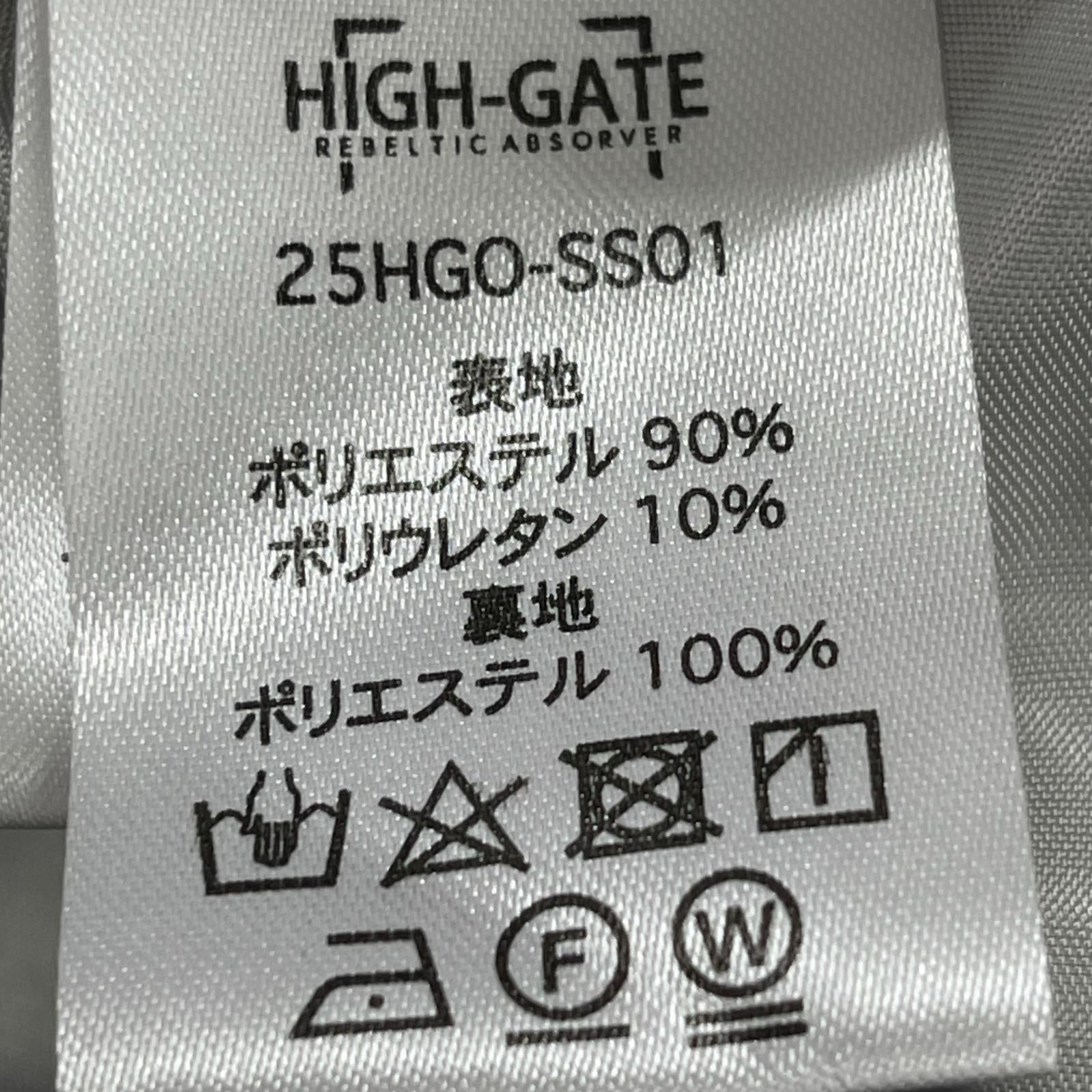 その他アウター HIGH-GATE ジャケットBK 刺繍 2 ブラック
