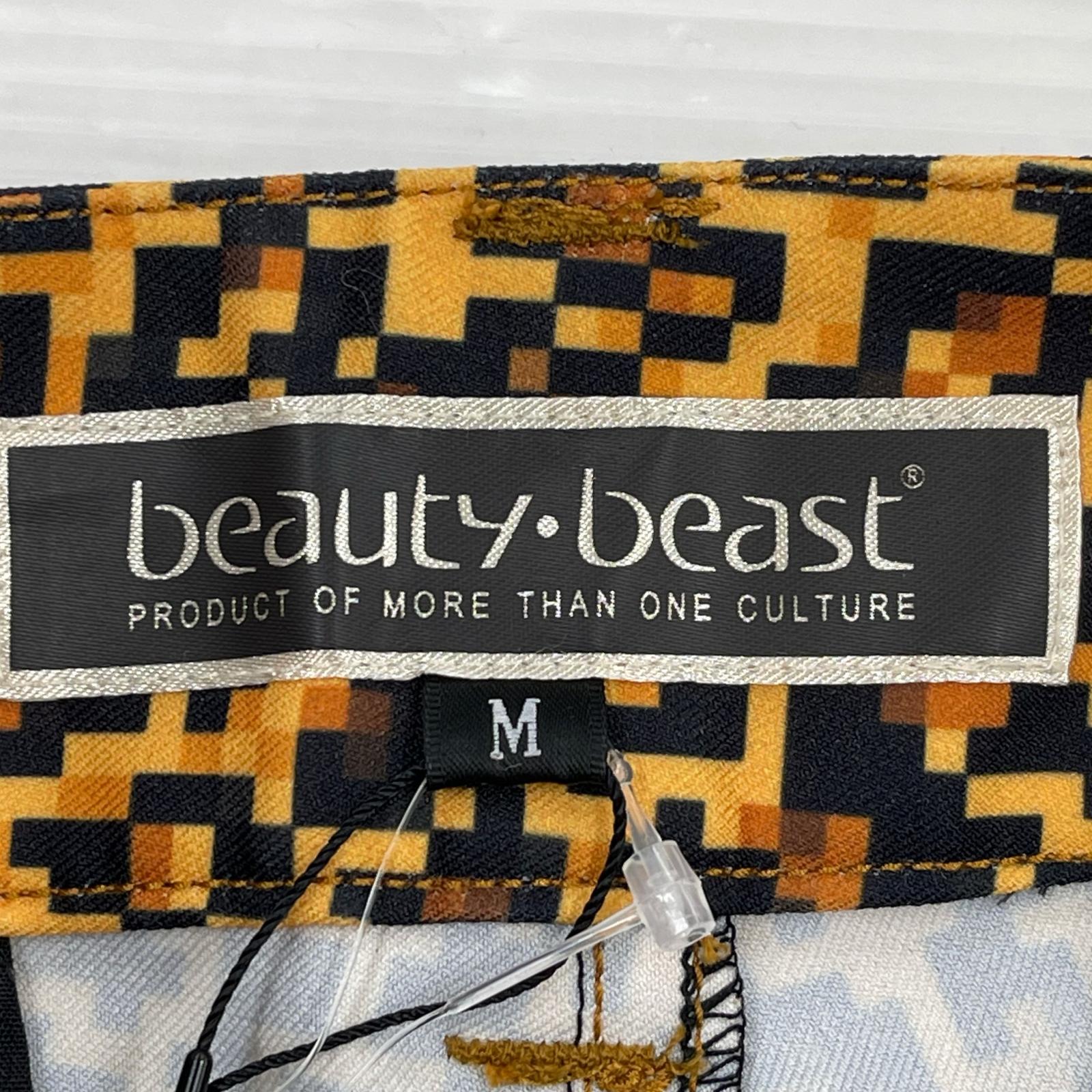 パンツ beauty-beast ストレッチパンツ デジカモ M