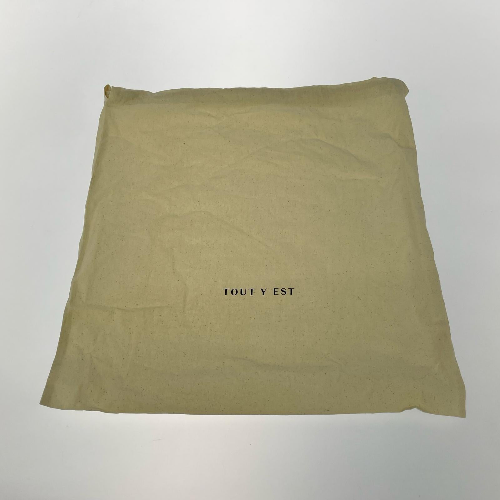 ハンドバッグ TOUT Y EST SAC CANOT TOILE SMALL ベージュ