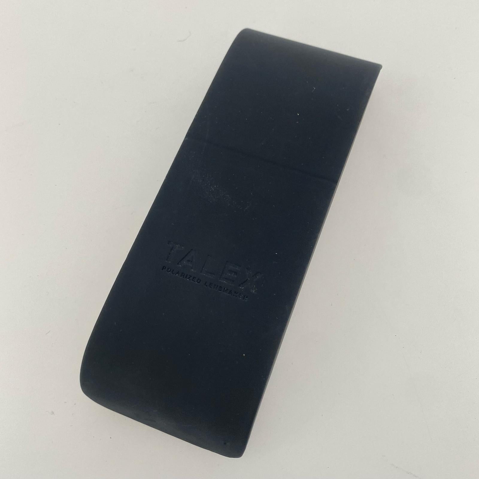 その他アクセサリー TALEX 偏光レンズ リップオンサングラス ブラック