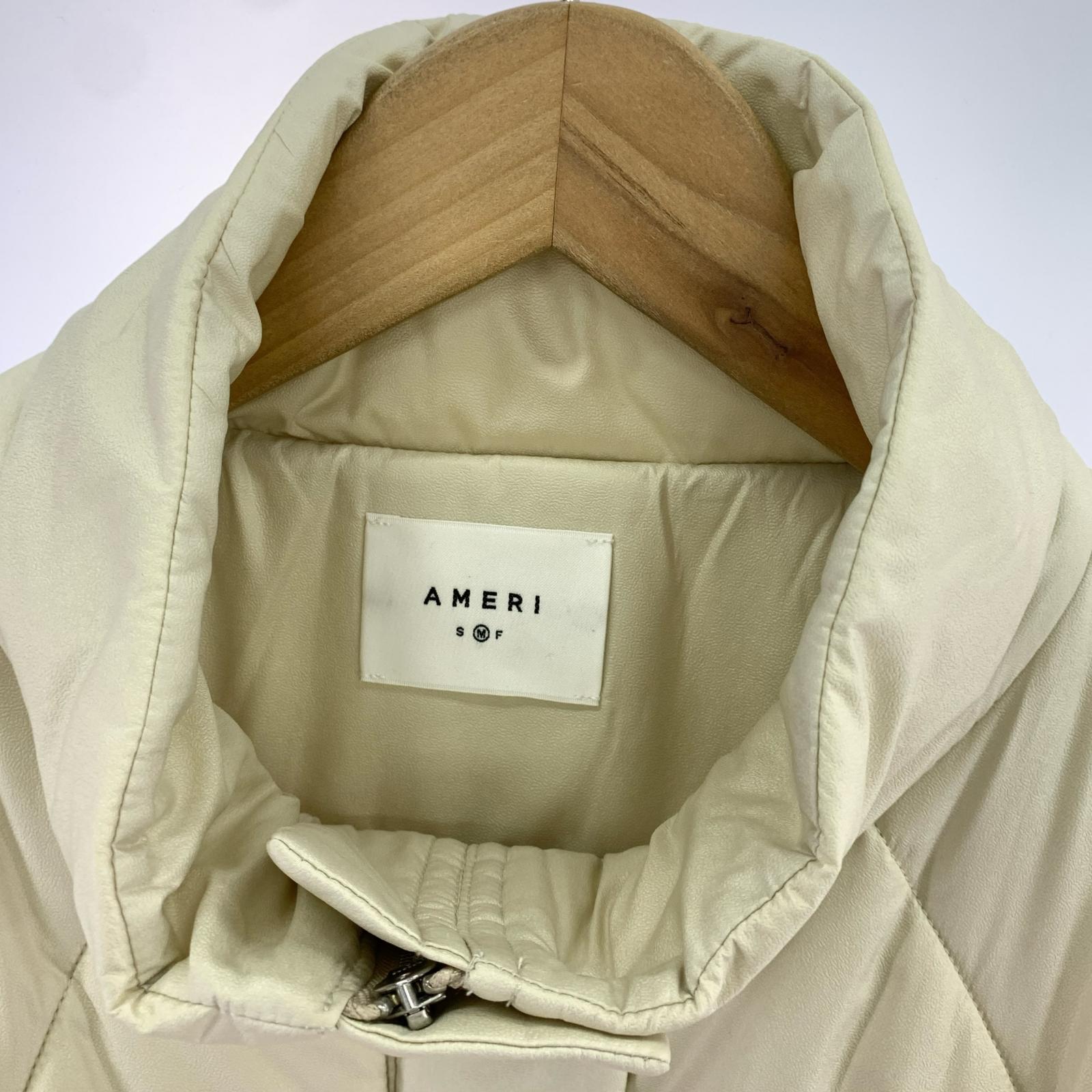 ジャケット 2WAY WAVE STITCH PADDED JACKET M ホワイト