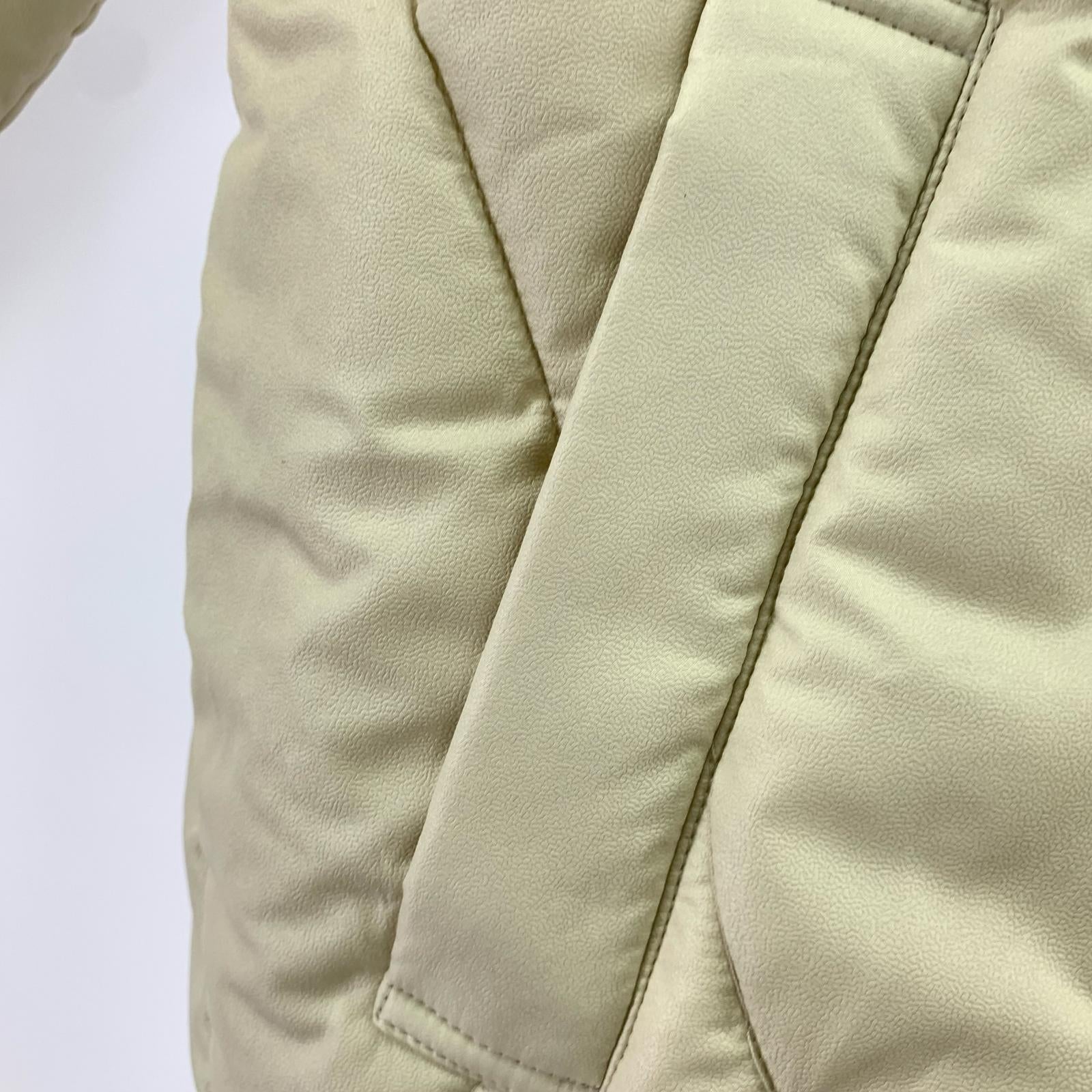 ジャケット 2WAY WAVE STITCH PADDED JACKET M ホワイト