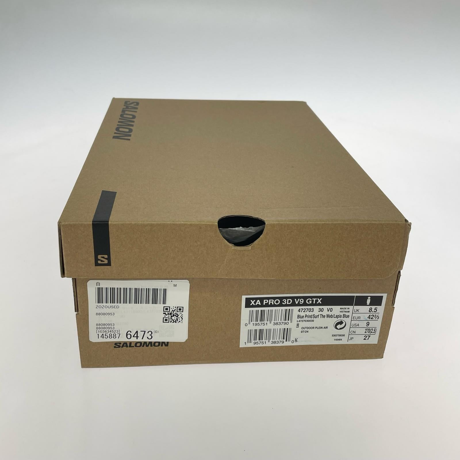 スニーカー XA PRO 3D V9 GORE-TEX/472703/青/27cm 27cm (US9 UK8 1/2 EU44) ブルー