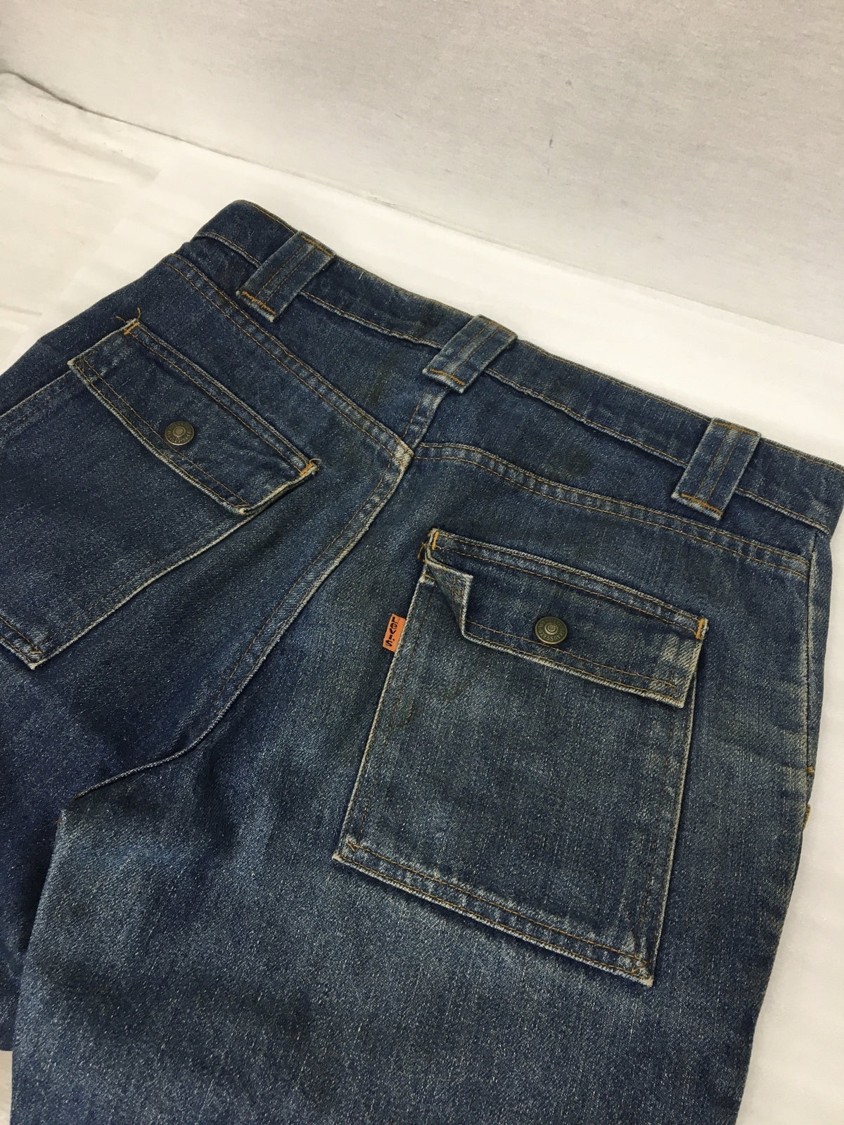 デニムパンツ 70s ブッシュパンツ(W31)