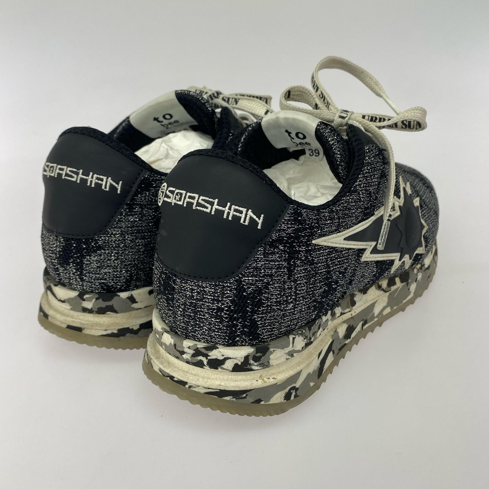 スニーカー URBAN SUN / SPASHAN スニーカー 39(24.5-25.0) ブラック