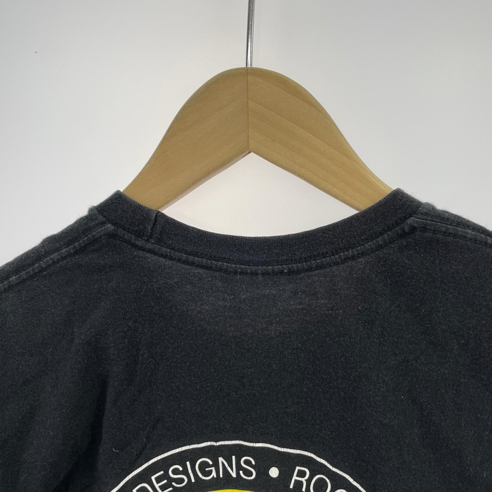 半袖Tシャツ メキシコ製 ラスタロゴ BLK S S ブラック