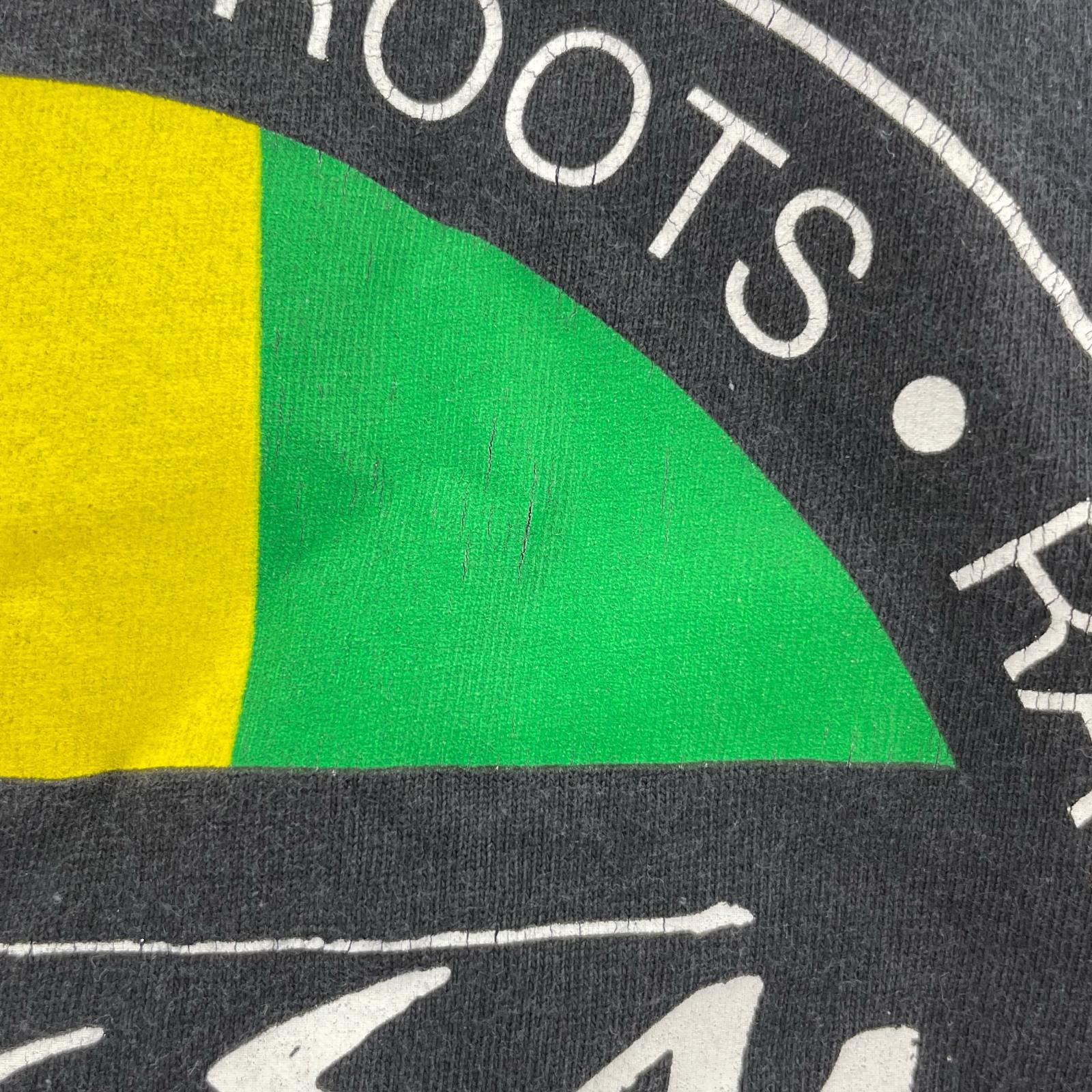 半袖Tシャツ メキシコ製 ラスタロゴ BLK S S ブラック