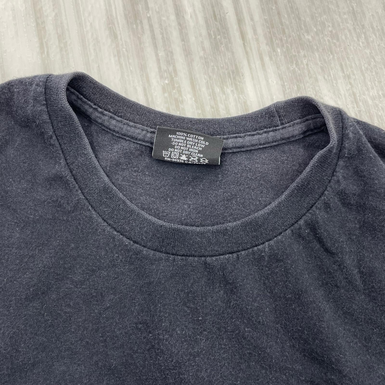 半袖Tシャツ メキシコ製 ラスタロゴ BLK S S ブラック