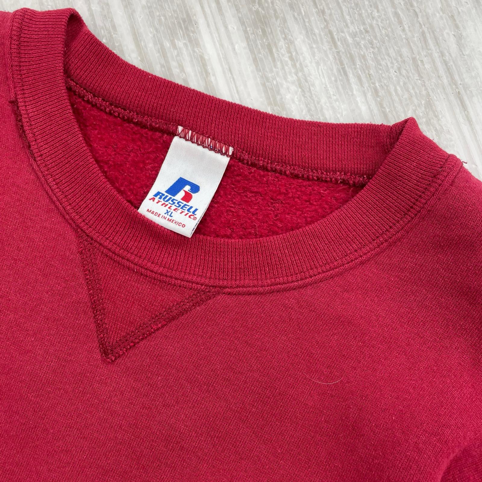 スウェット RUSSEL ATHLETIC RED XL レッド