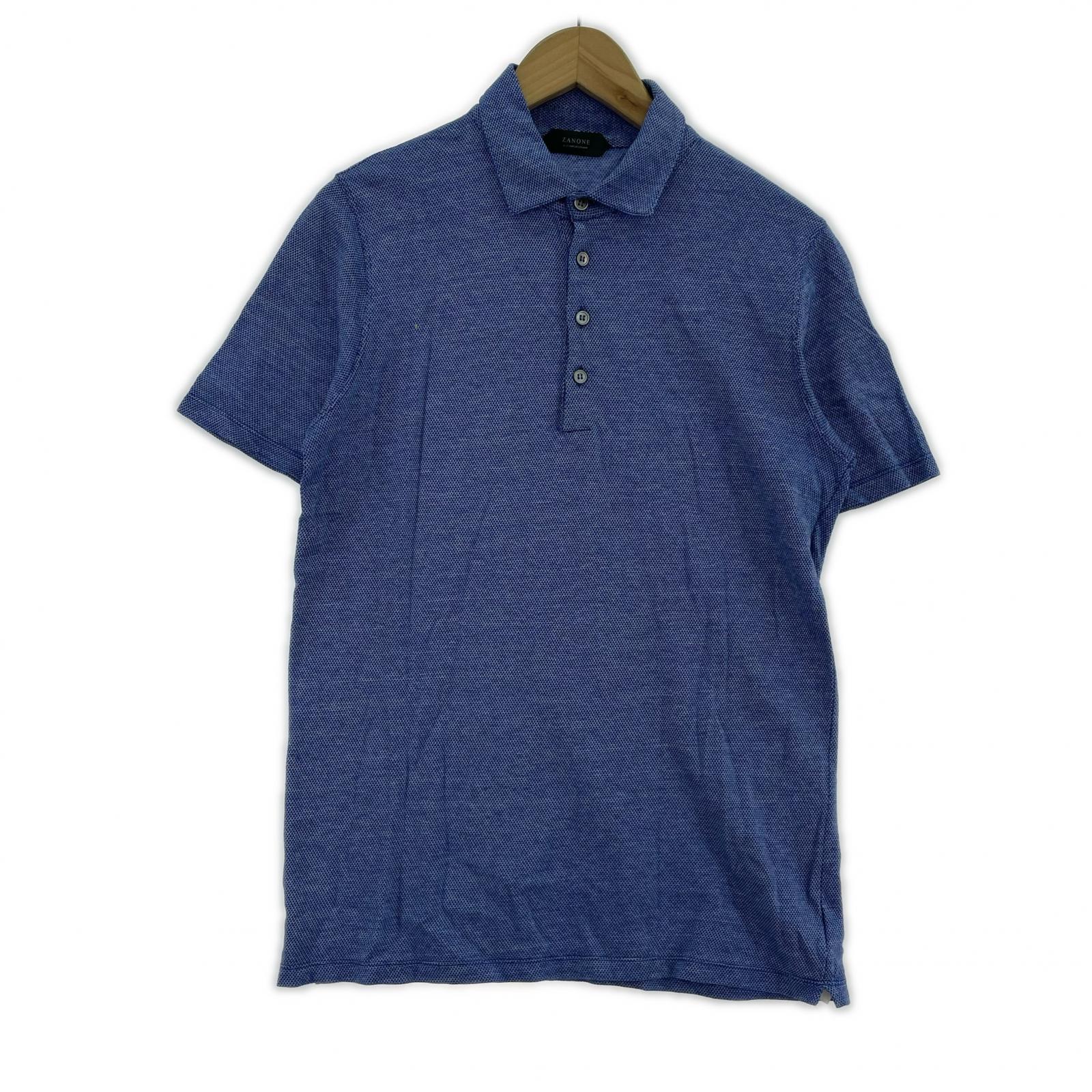 ポロシャツ S/S BLU (46) 46 ブルー