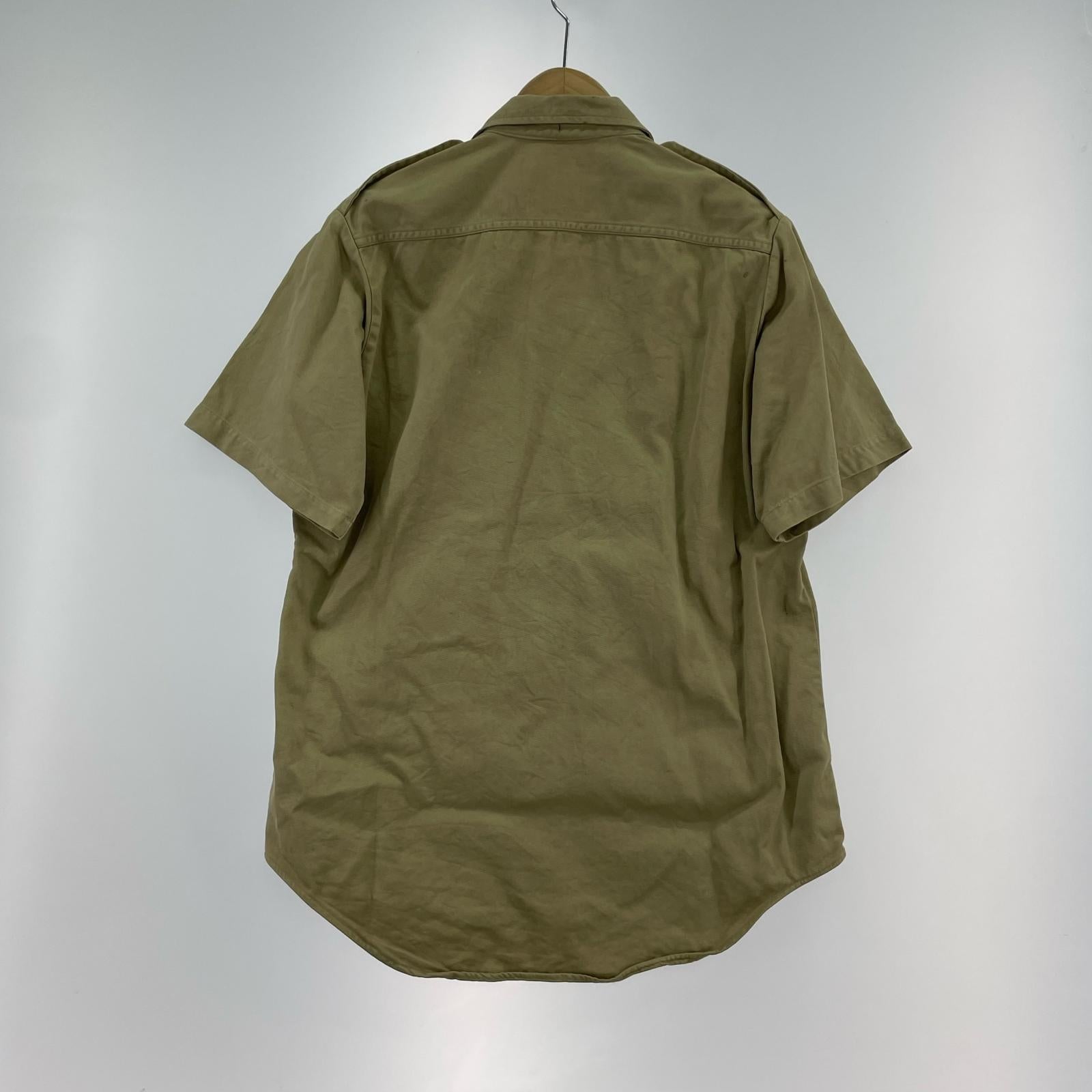 半袖シャツ 60s ベトナム軍 ミリタリーシャツ BEG ベージュ