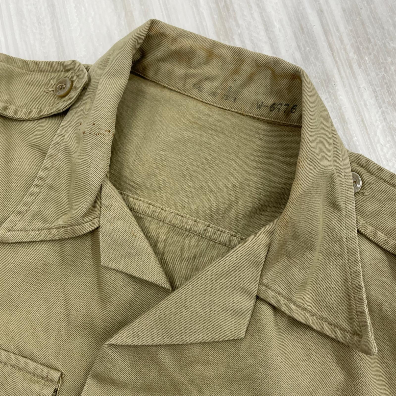 半袖シャツ 60s ベトナム軍 ミリタリーシャツ BEG ベージュ